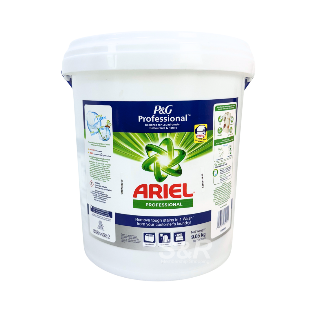 Ariel Professional Laundry Detergent Powder Bucket 9.05kg Ariel Professional Laundry Detergent Powder Bucket 9.05kg